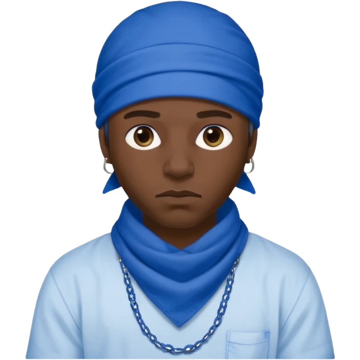 gangster crips emoji