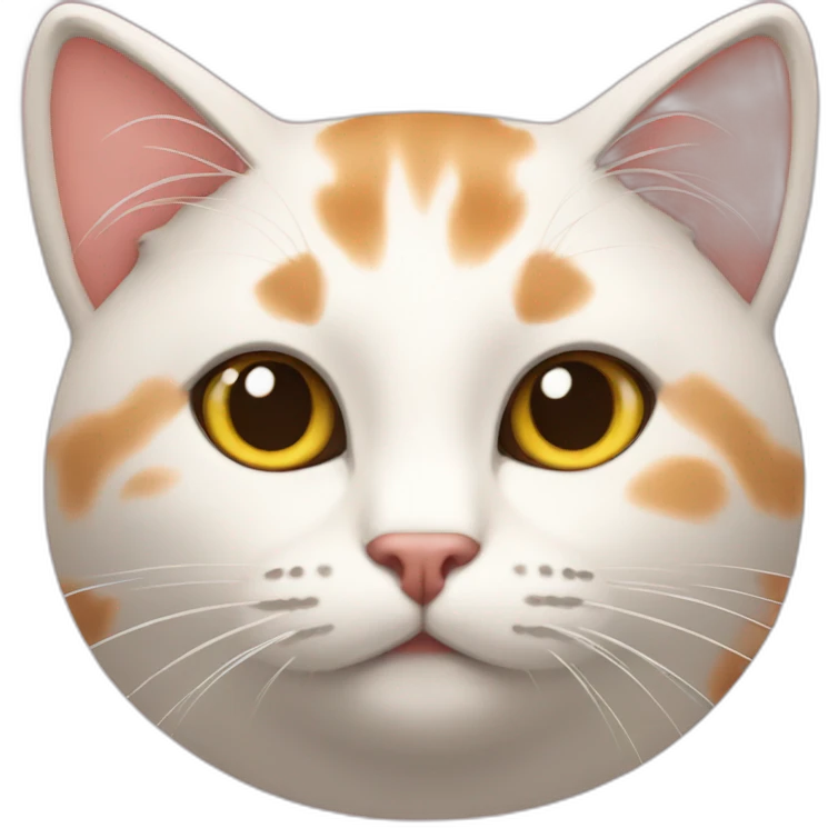 cat peach emoji