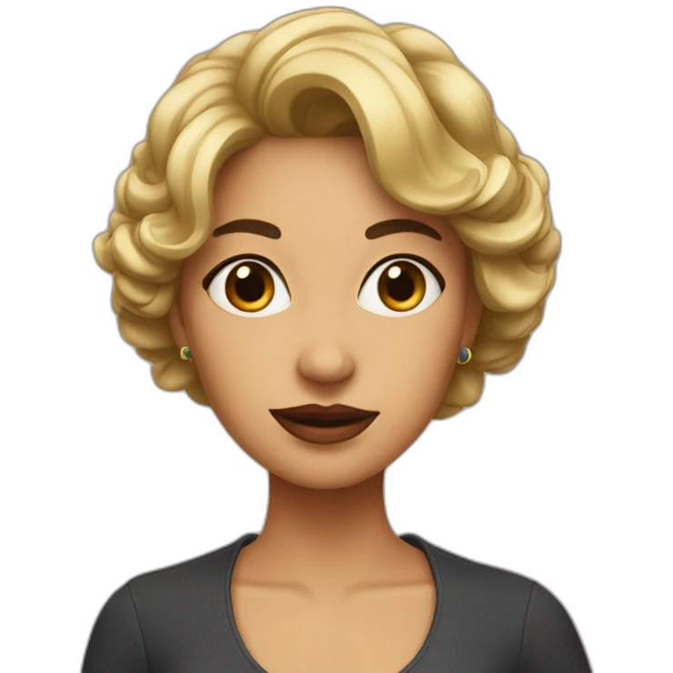 Fresita coquette emoji