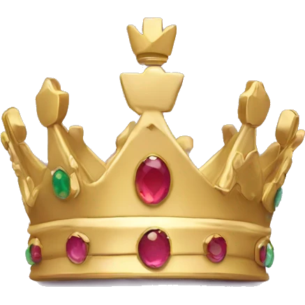 Queens crown on head emoji