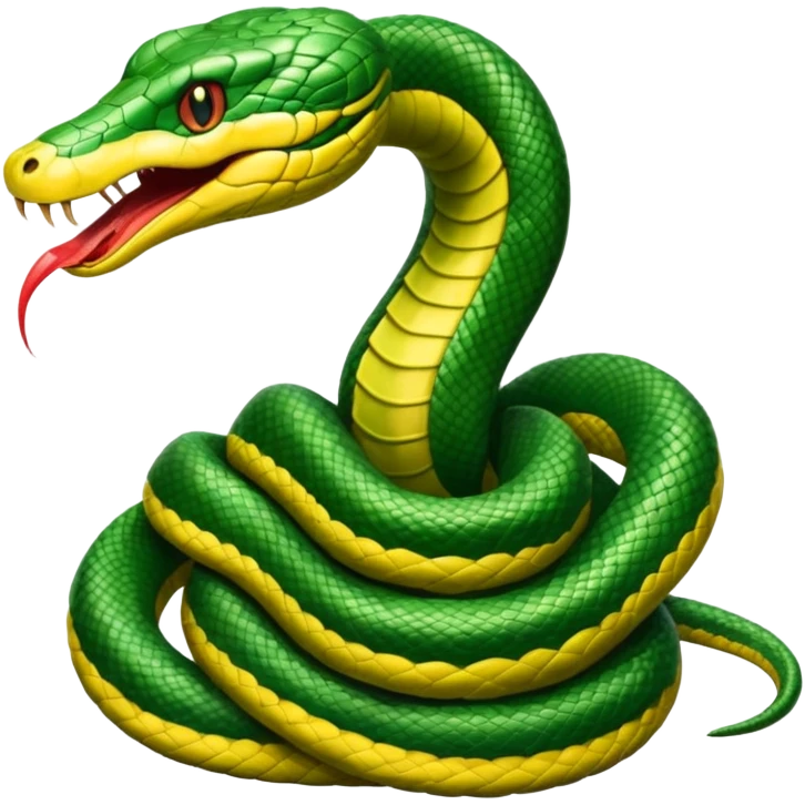  Snek five mouth emoji