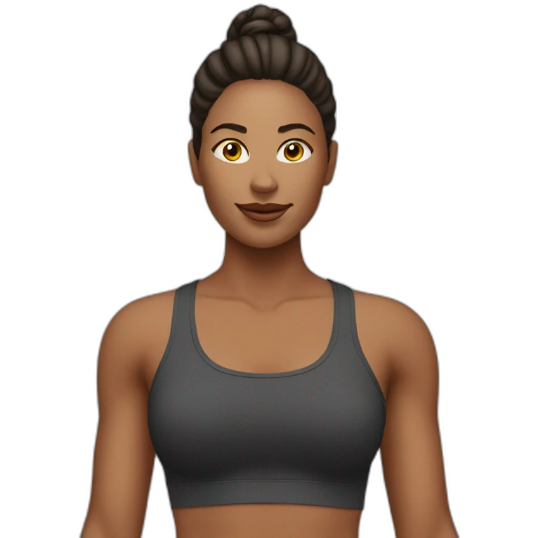 Fit woman emoji
