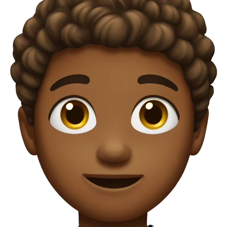 Little brown skin boy emoji