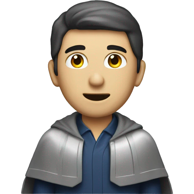 Aircon engineer wearing a cape  emoji