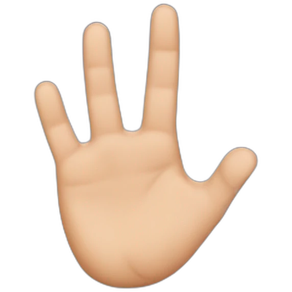 Finger emoji
