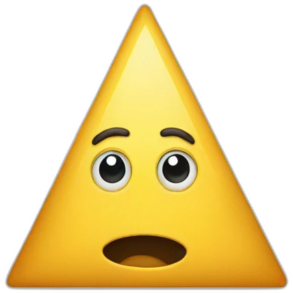 Triangle emoji