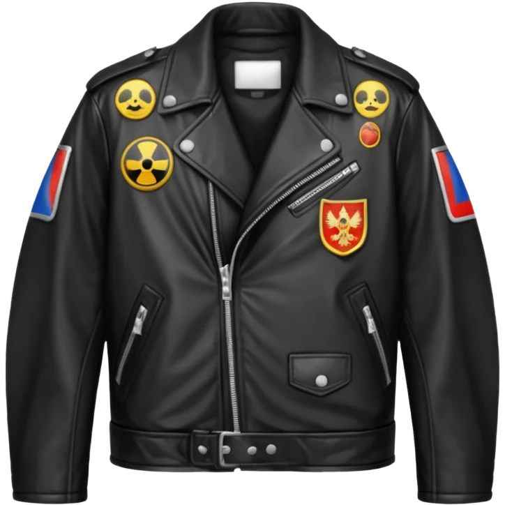Russian underground fashion jacket emoji
