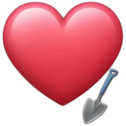 Heart-emoji-and-spade-emoji emoji