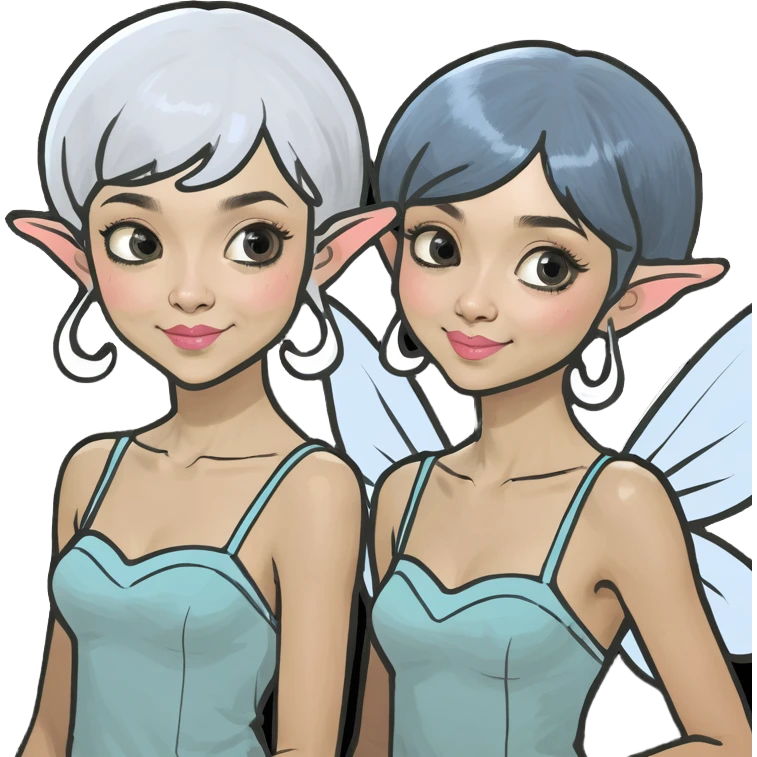 Moon Fairy Sisters  emoji