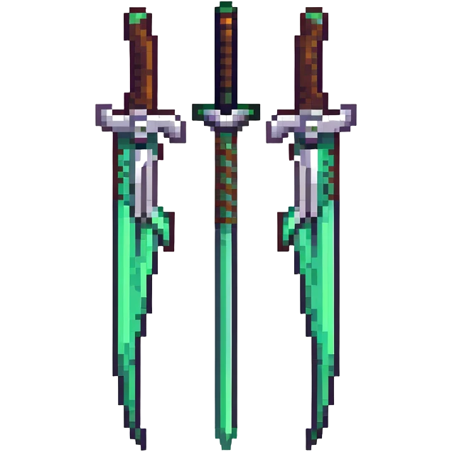Warglaives from World of Warcraft, curved dual blades, Illidan Stormrage's weapons emoji
