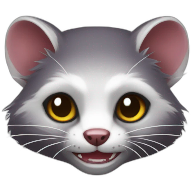 Furet démon emoji