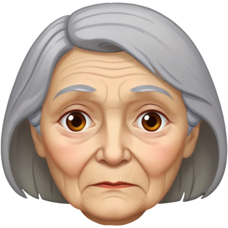 Old Russian lady who’s seen too much emoji