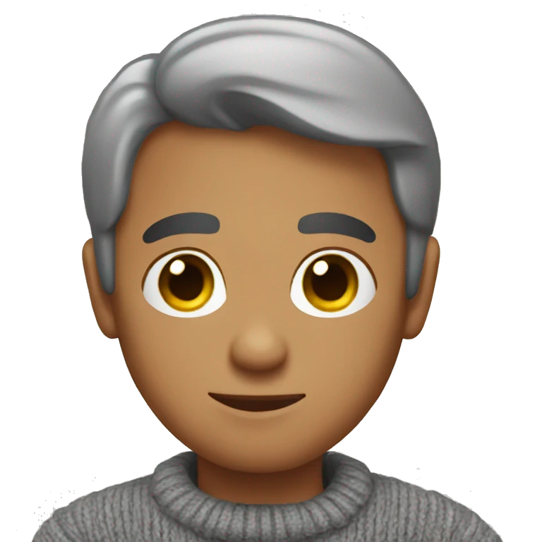 jorge wearing a sweater emoji