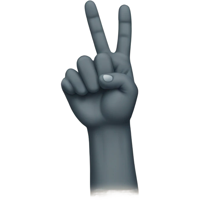 hand pointing "your" emoji