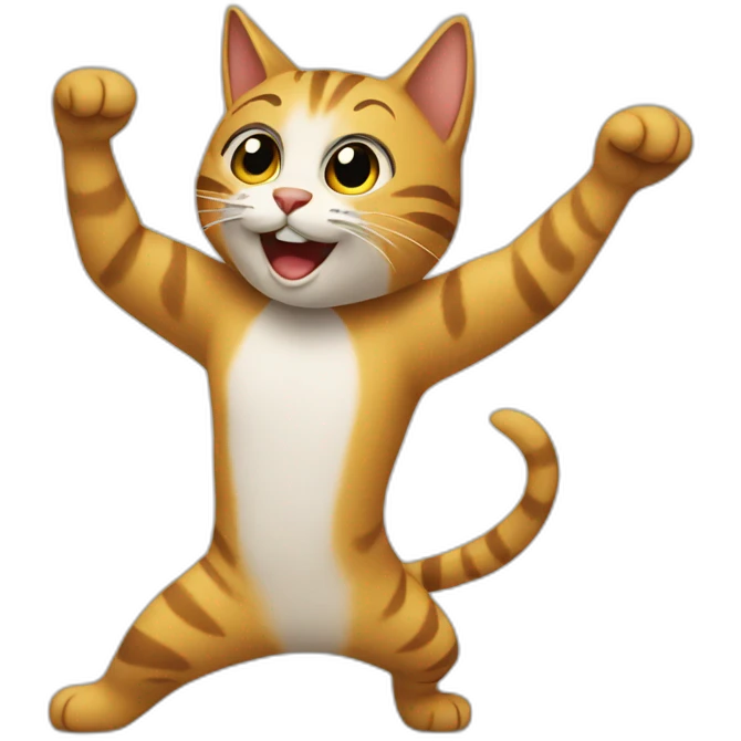 gato bailando emoji