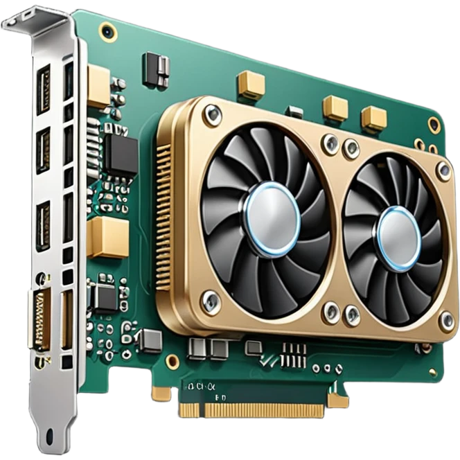 Graphic card emoji