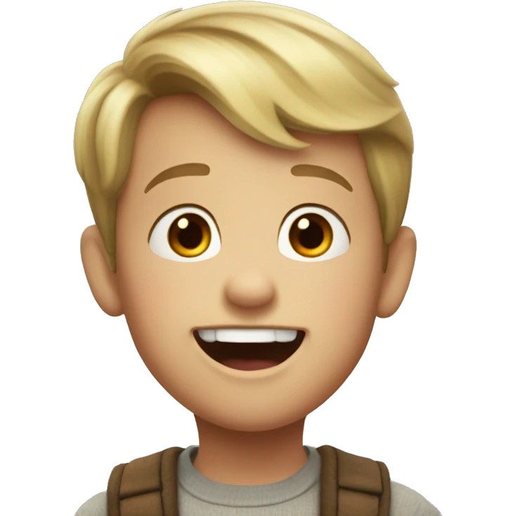 the kid from "up!" emoji