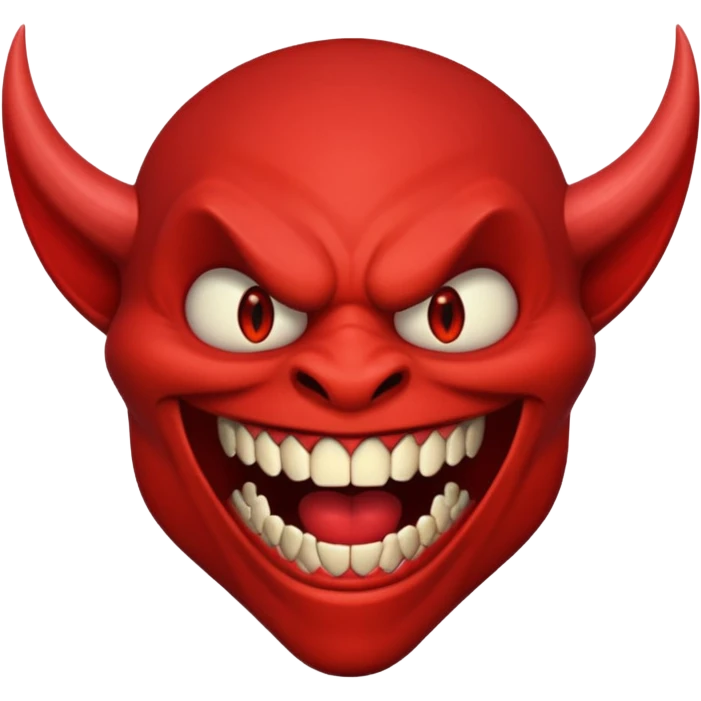 Un démon qui rigole  emoji
