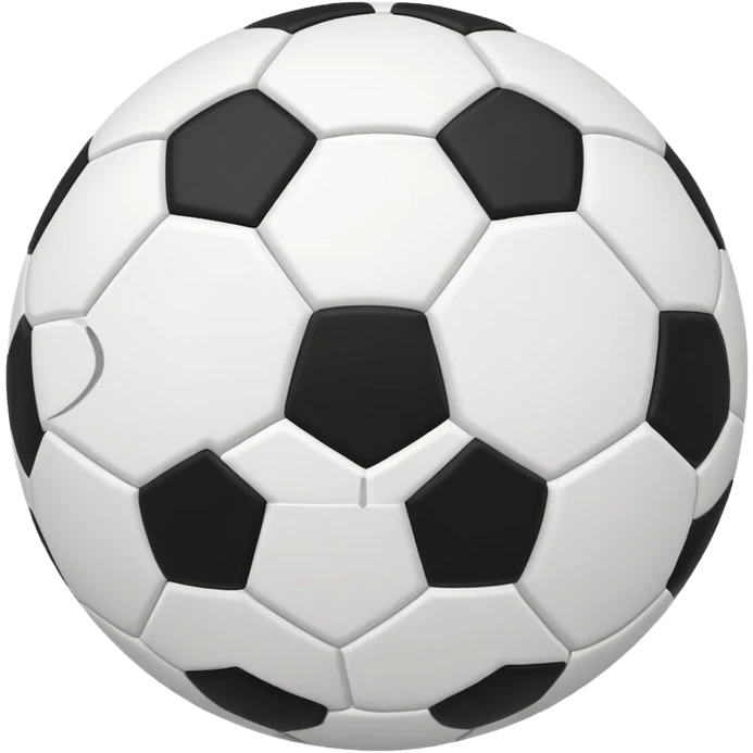 that's very good but make the soccer ball normal, not deformed, and the wind should be a slight touch of it, not too much, just a little trail of wind emoji