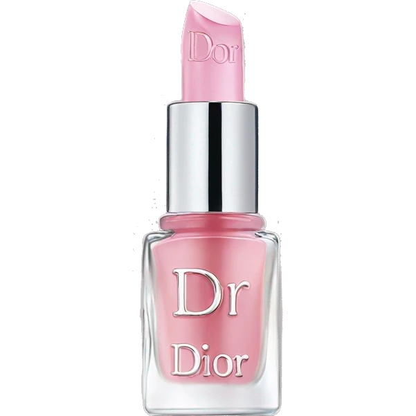 Clear Dior lipgloss emoji