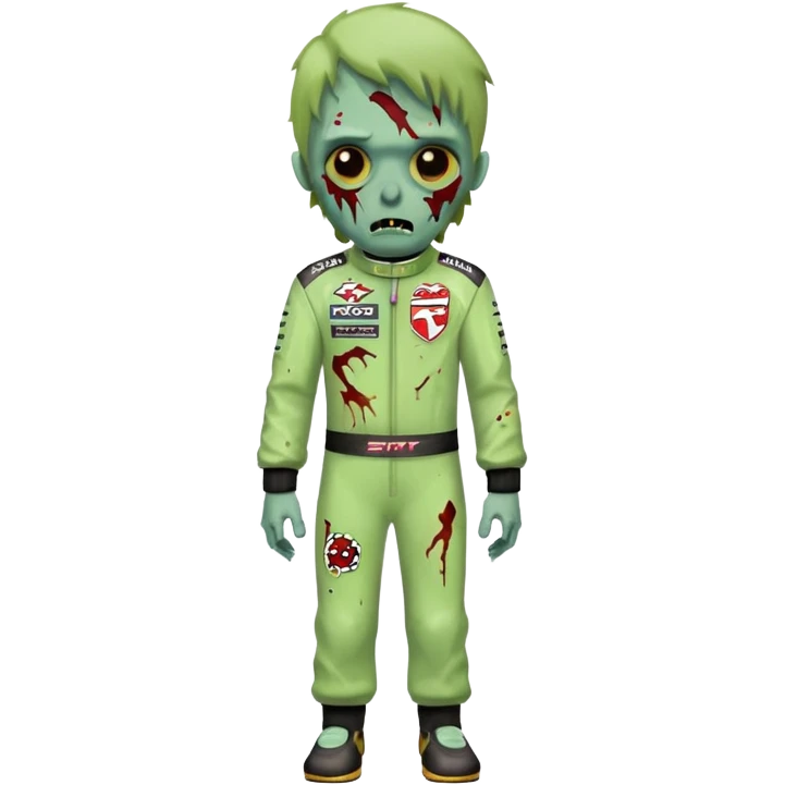zombie formla 1 racer emoji