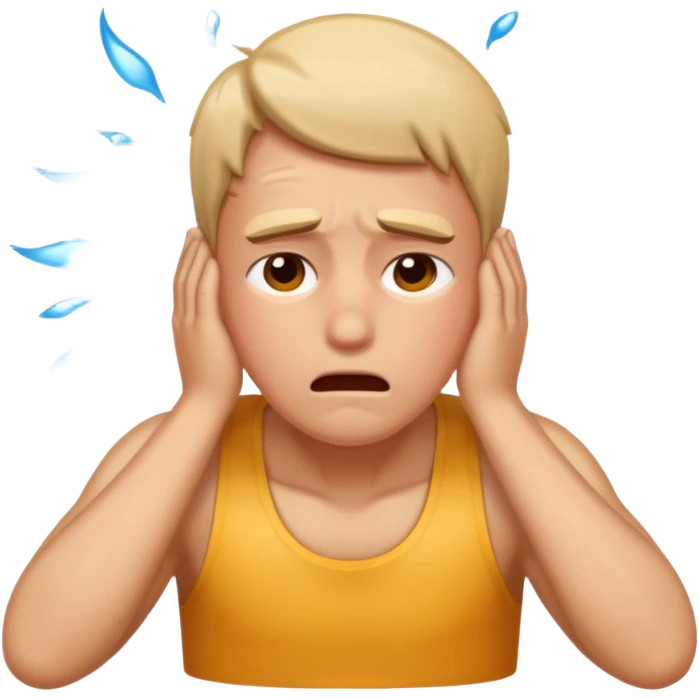 person crashing out emoji