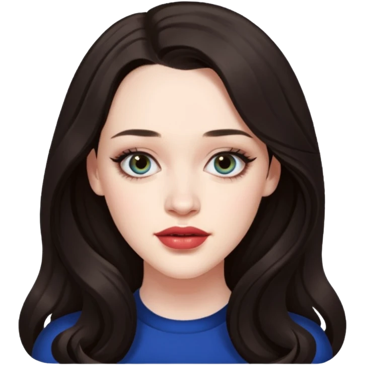 Kat Dennings real image emoji