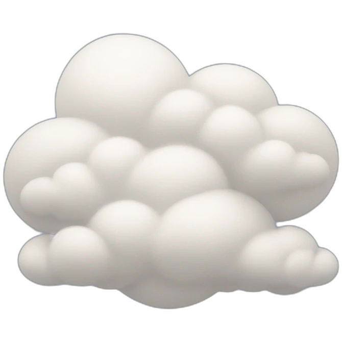 Clouds emoji