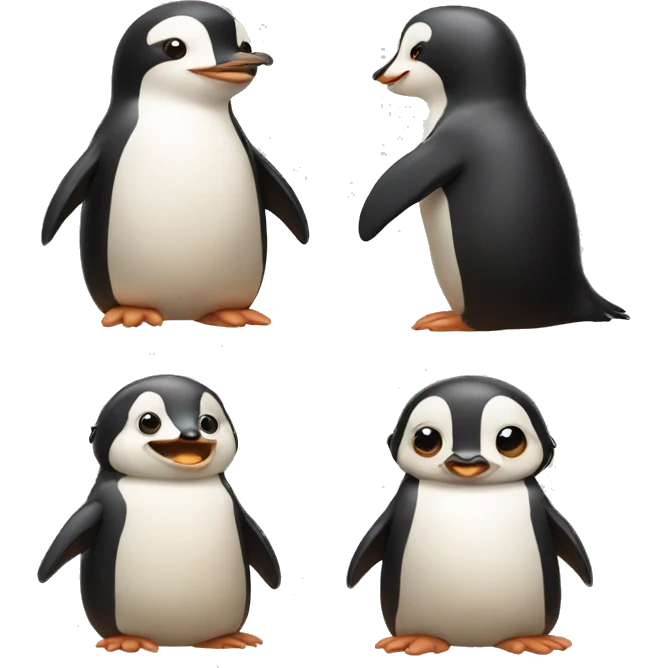 Penguin otter emoji