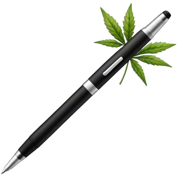 Weed pen emoji