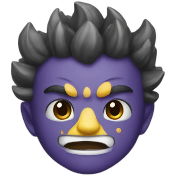 Black DoraAmon emoji
