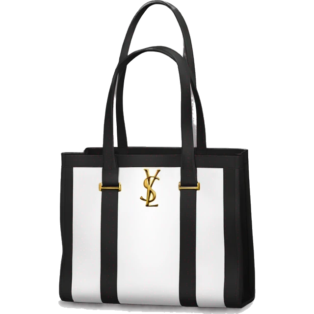 Tote bag YSL emoji
