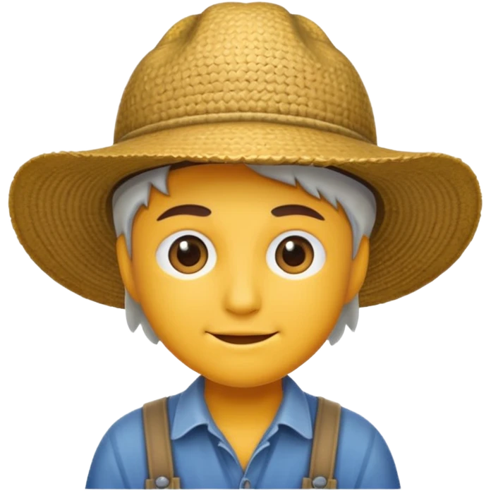 farmer hat emoji