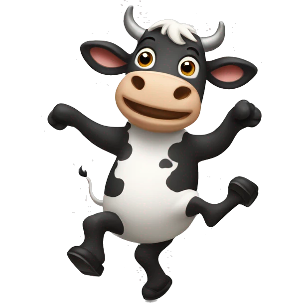dancing cows emoji