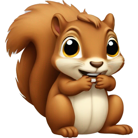 squirrel crying emoji