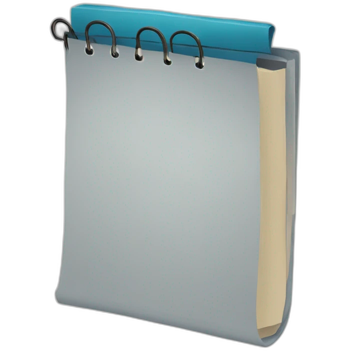 notepad emoji