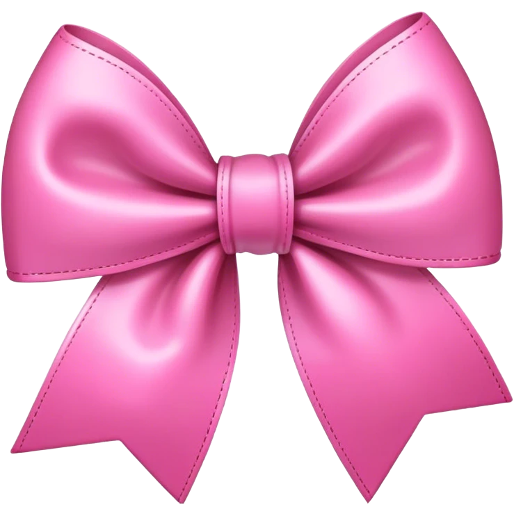 pink bow emoji