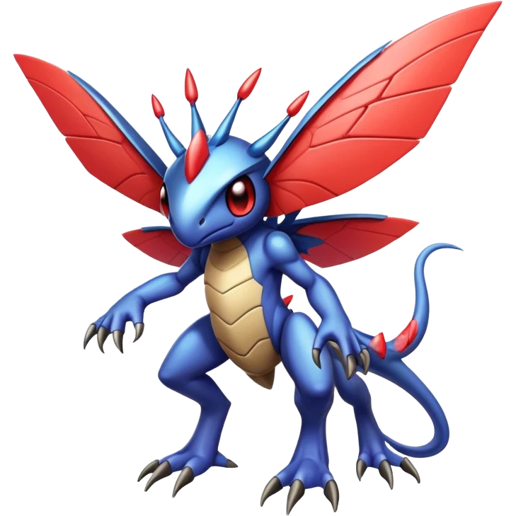 Heracross-Vikavolt fusion emoji