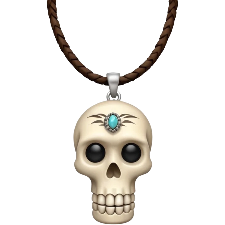 stone age necklace emoji