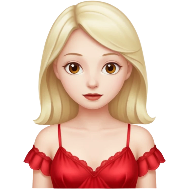 red nightie emoji