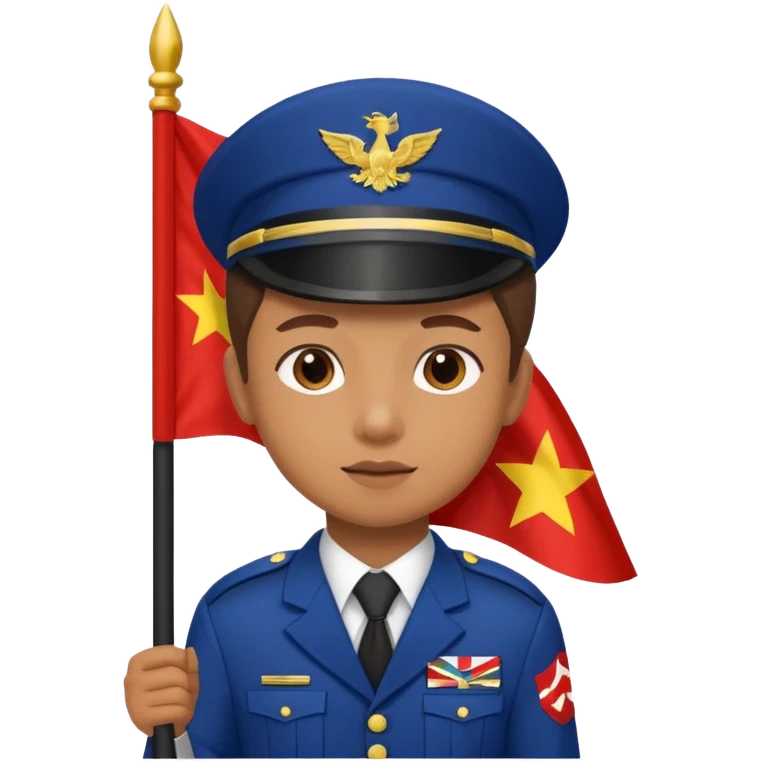 Flag Bearer kid emoji