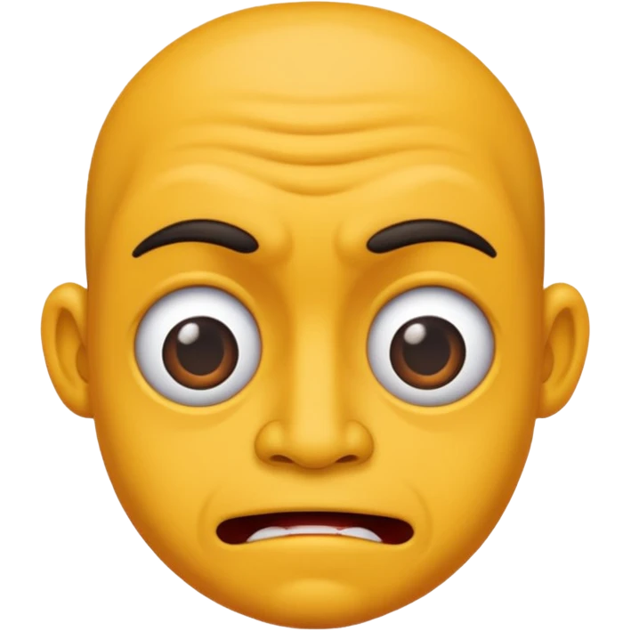 an ugly human, male emoji
