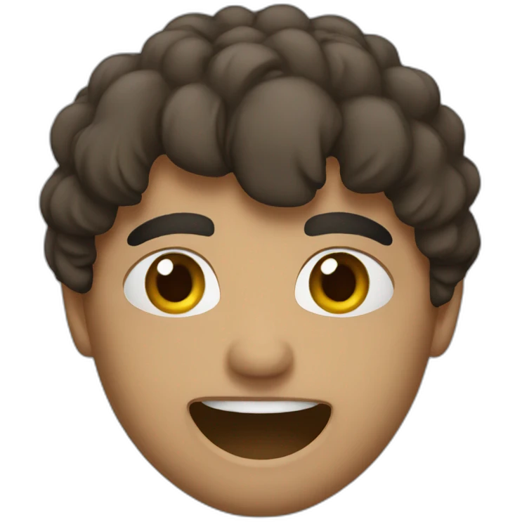 A jab emoji