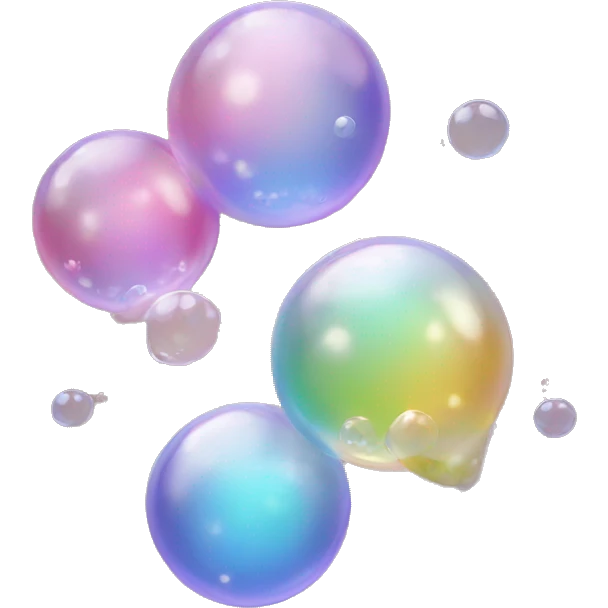 Soap bubbles emoji