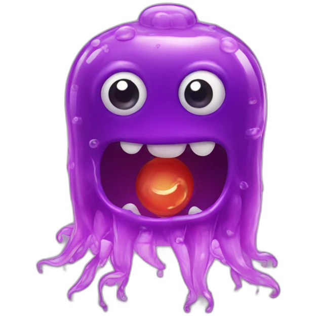 Jelly monster emoji