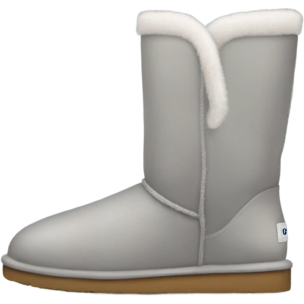 light grey uggs emoji