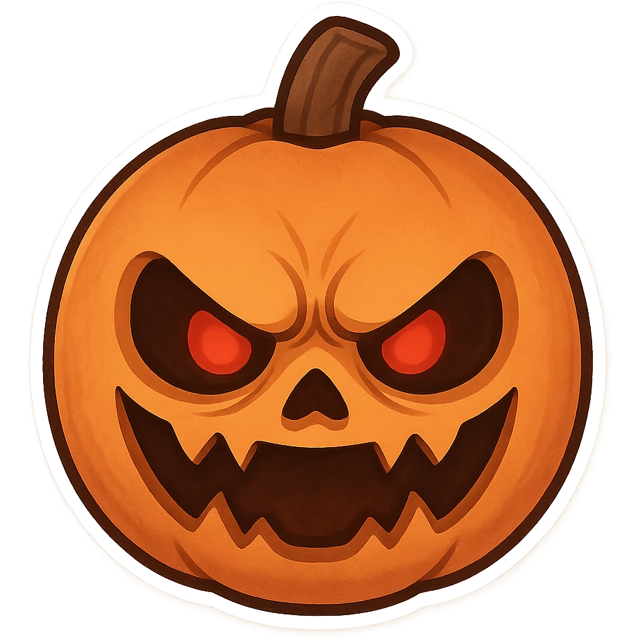 Halloween emoji, make it scary, remove background  emoji