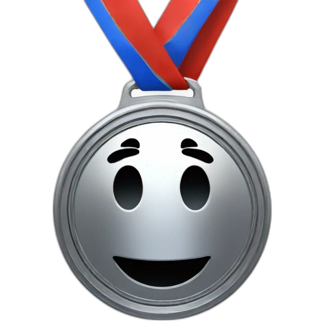 Metal 5th place medal emoji