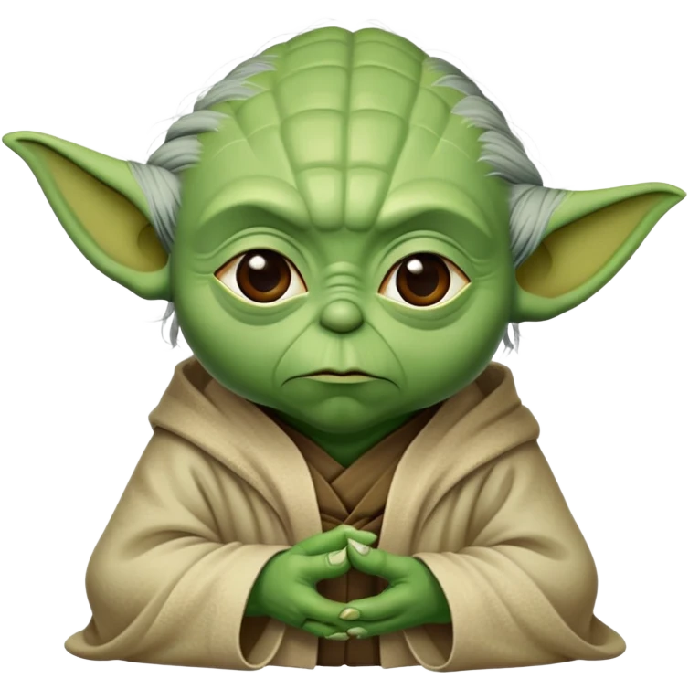 Head Yoda emoji