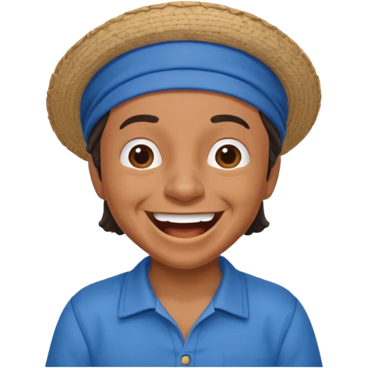 El botija del chavo del ocho riendose emoji